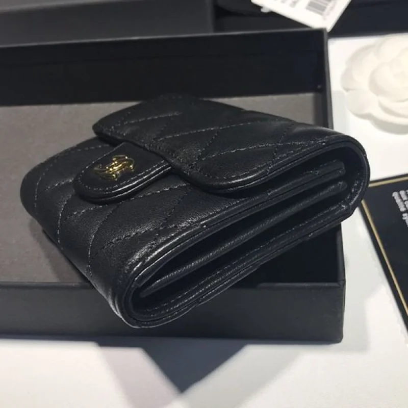 完売必至シャネル クラシック コインパース コピー 財布 黒 shv08600
