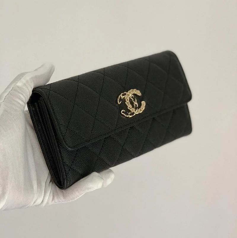 高品質♪♪ シャネル 長財布 キャビアスキン コピーAP1895 shv79696