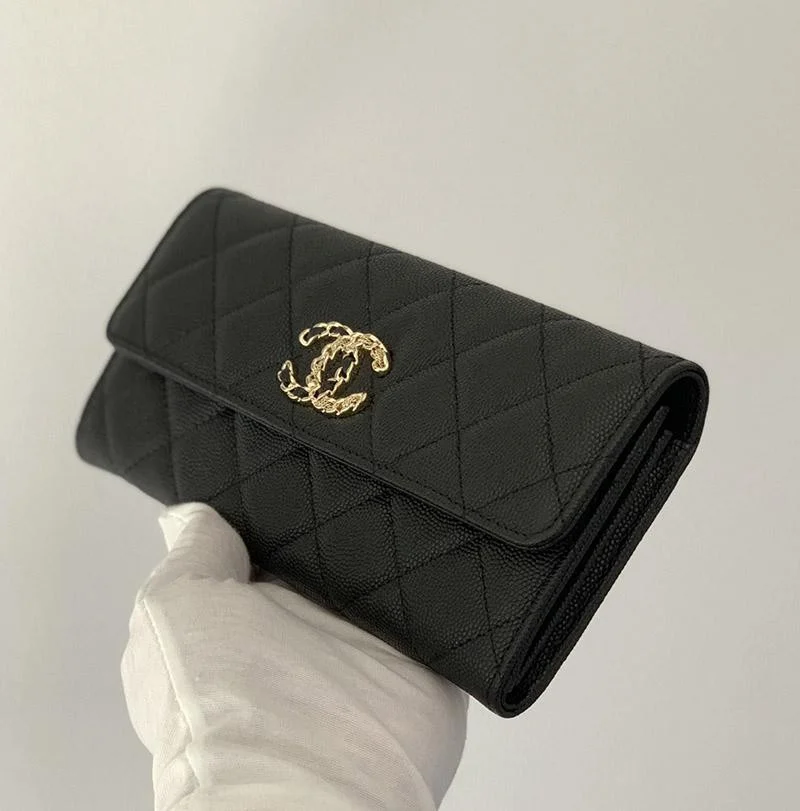 高品質♪♪ シャネル 長財布 キャビアスキン コピーAP1895 shv79696