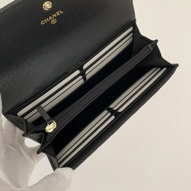 高品質♪♪ シャネル 長財布 キャビアスキン コピーAP1895 shv79696