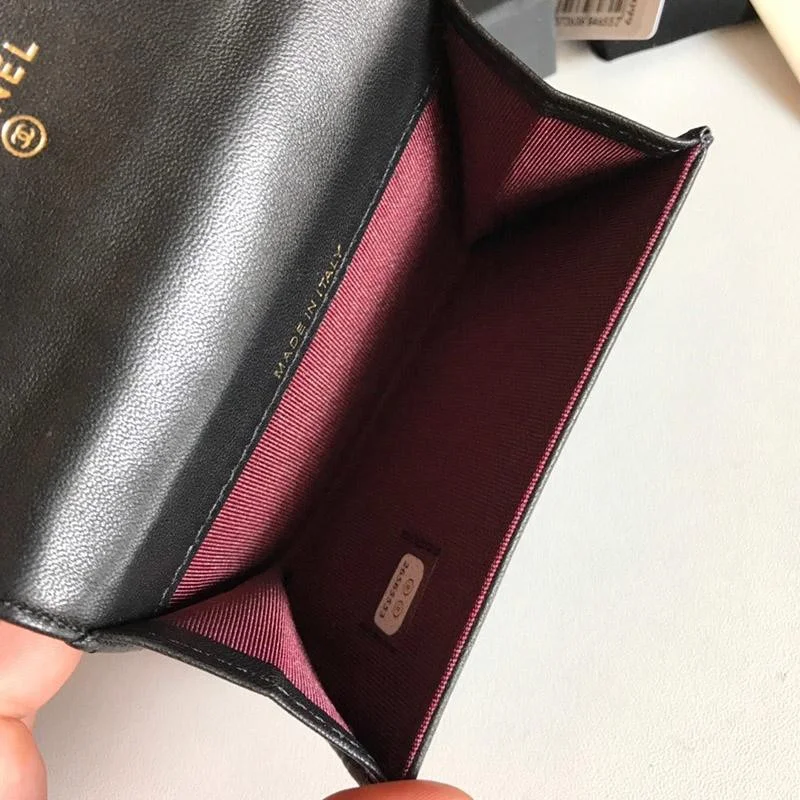 稀少 シャネル コインパース 偽物N級品キャビアスキン shw66237