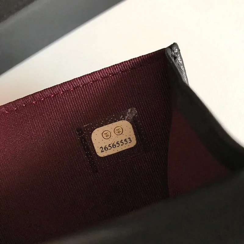 稀少 シャネル コインパース 偽物N級品キャビアスキン shw66237