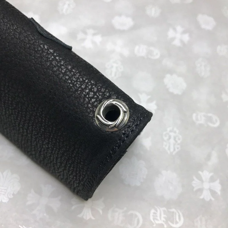 秋冬新作 クロムハーツ カードケース N級品コピーセメタリーレザーパッチ #2 名刺入れ Kuc76281