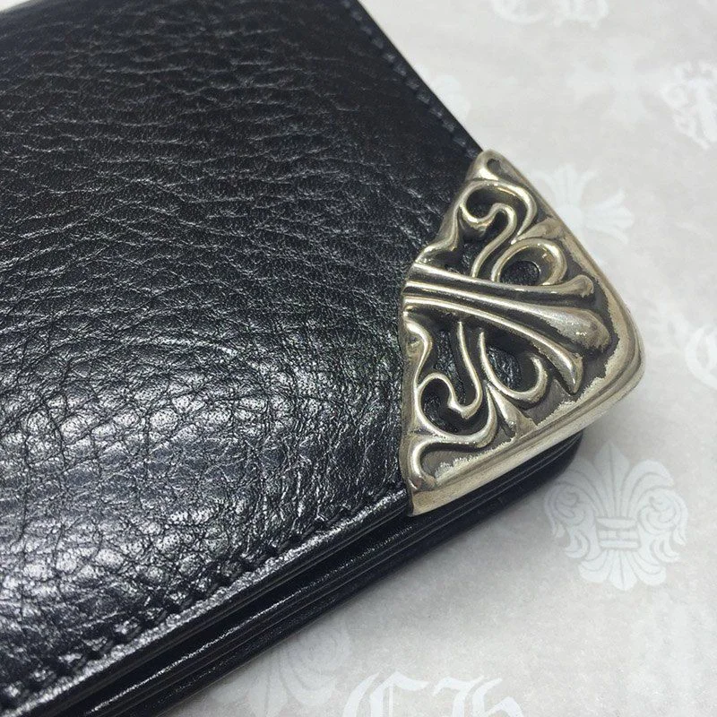 欲しい♡超限定♪ クロムハーツ 財布 偽物 シングル フォールド/ロングウォレット/長札入れ Kuj53236