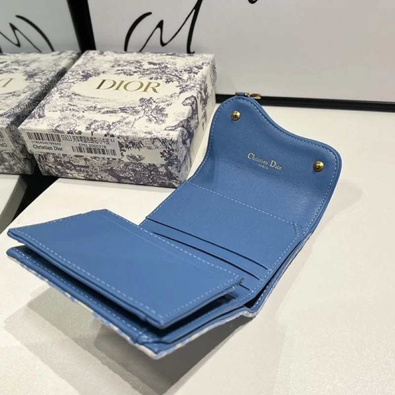【ディオール】SADDLE D コンパクト ウォレット コピー dea24264