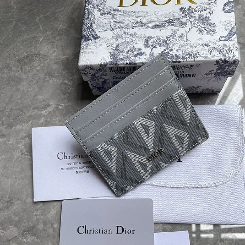 入手困難ディオール カードホルダー 偽物 CDDiamond キャンバス 名刺入 del21924