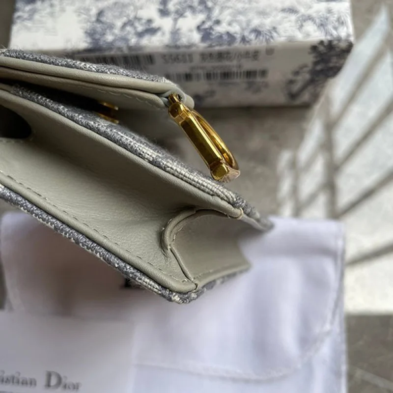 最高級【ミニバックにちょうどいい】 ディオール コピー SADDLE カードホルダー den35250