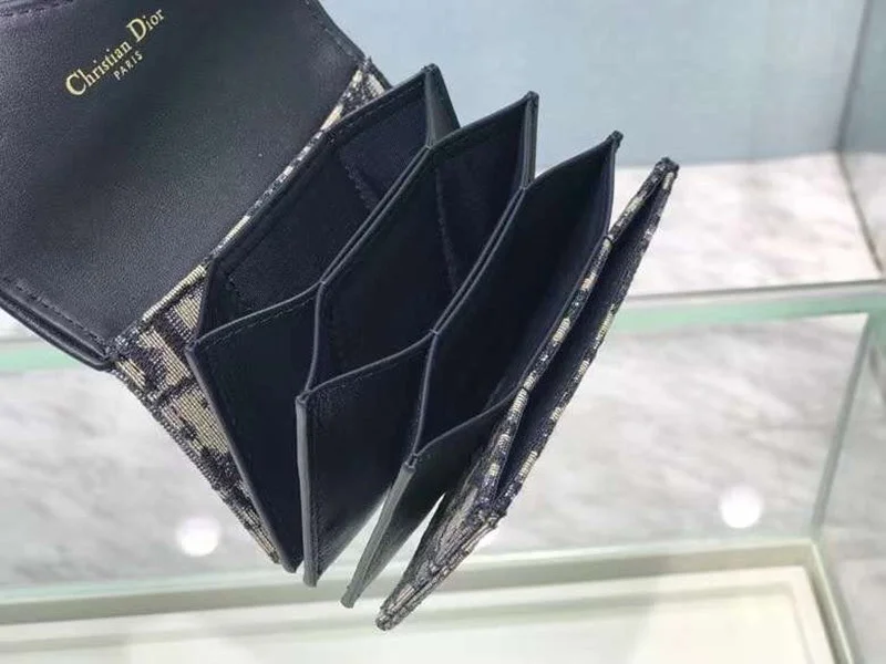 最安値挑戦 ディオール ミニ財布 コンパクトウォレット 偽物 des10806