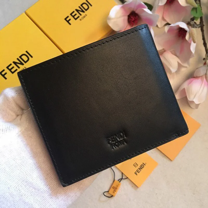 《大人気》フェンディ2つ折り財布 3Dバッグバグズアイ コピー fej01755
