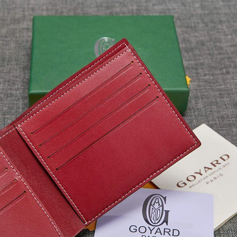 入手困難 【ゴヤール】ヘリンボーン柄 ２つ折り財布 コインケース コピー Gor97961