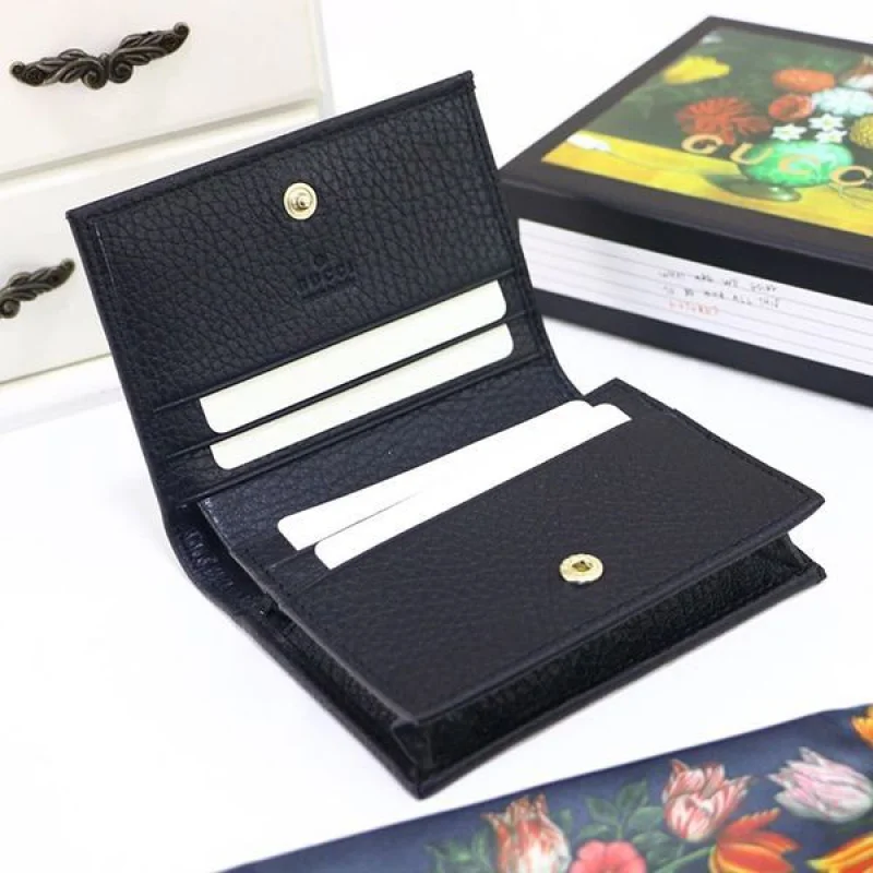 可愛いグッチ GGマーモント カードホルダー ウォレット コピー 456126