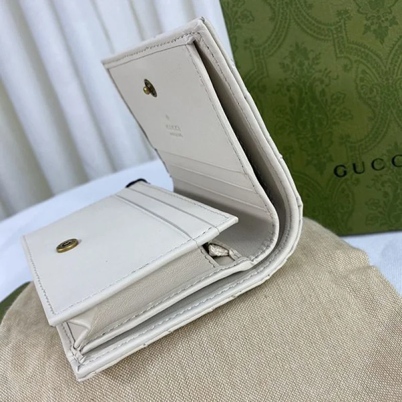 100%実物写真!グッチ GGマーモント カードケース ウォレット 偽物 466492