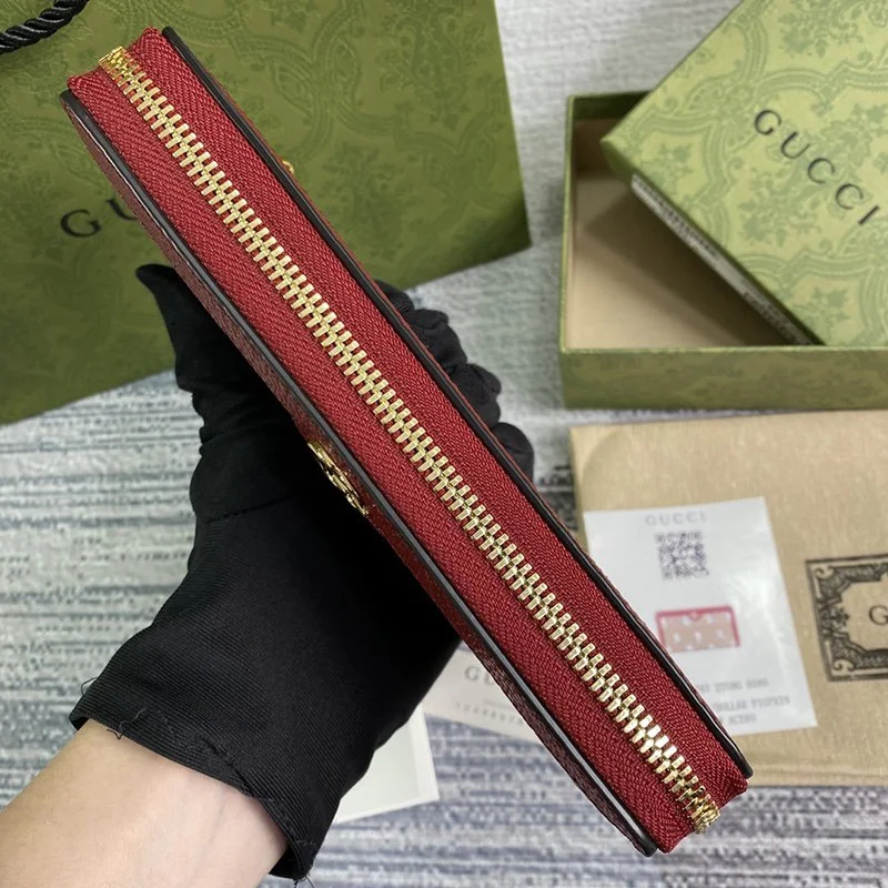 日本未入荷【グッチ】ドラえもん コピー〈ミニGGスプリームキャンバス ウォレット〉6477872TUBG8580