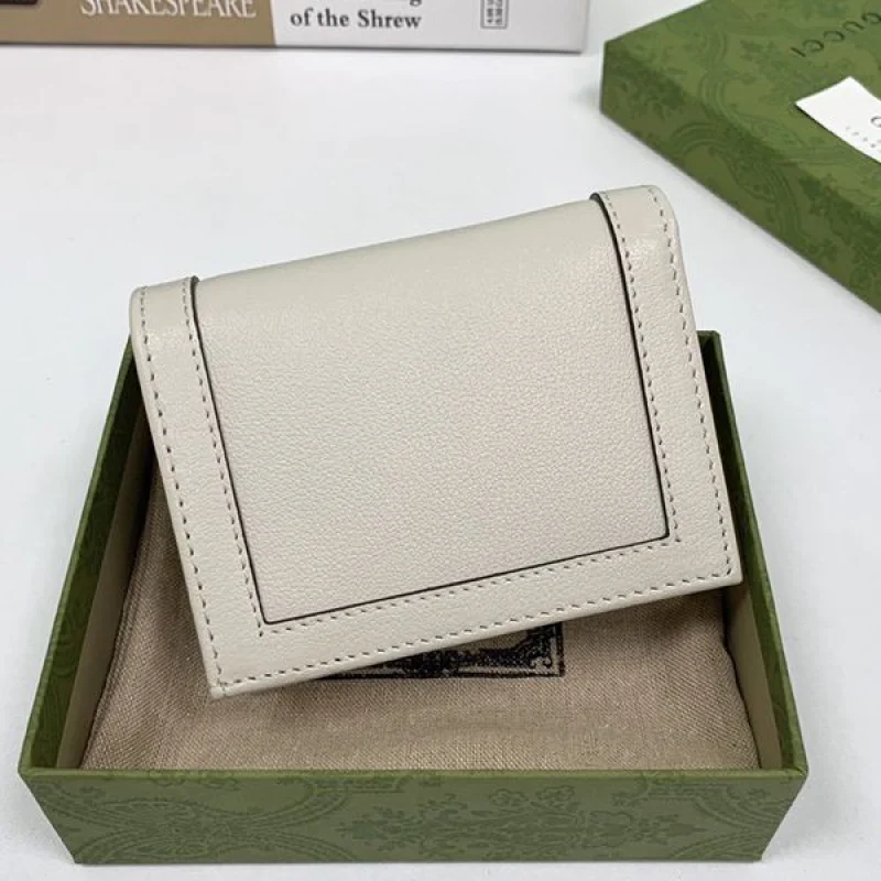秋冬大セールグッチ バンブー付き カードケース ウォレット コピー 2色 658244