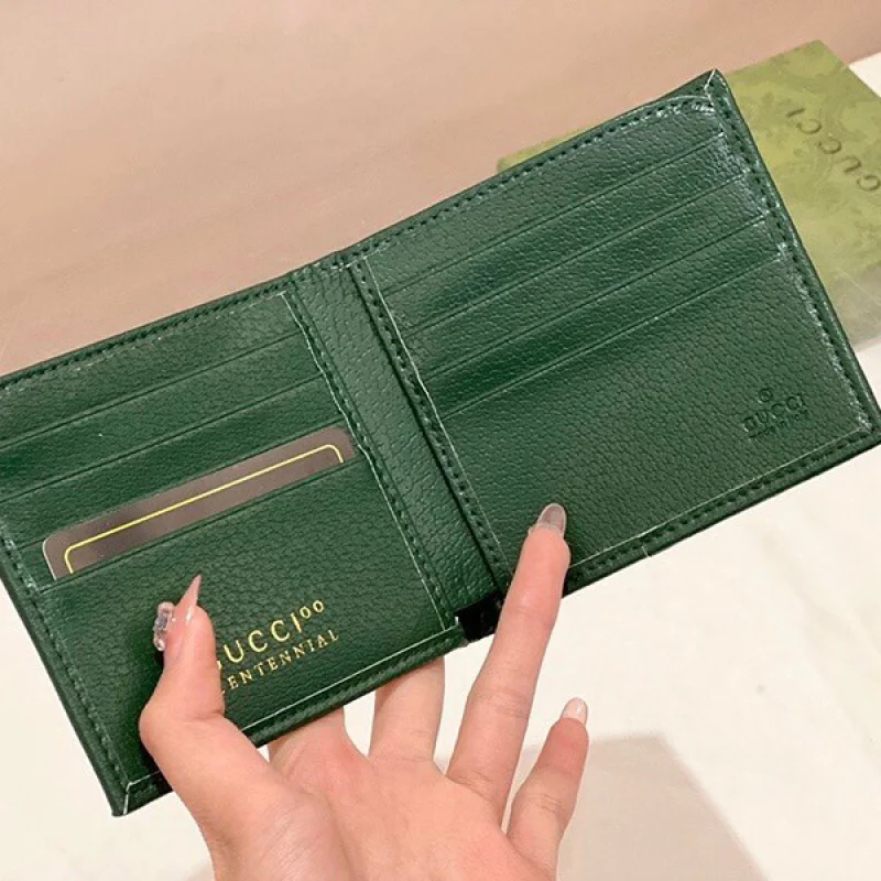【限定☆グッチ 100周年記念】グッチ 二つ折り財布 コピー最高な材質 676238UMBAG9665