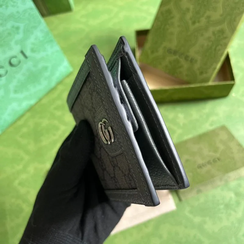 グッチ〔オフィディア〕GG コイン 折りたたみ財布 偽物 guc27460