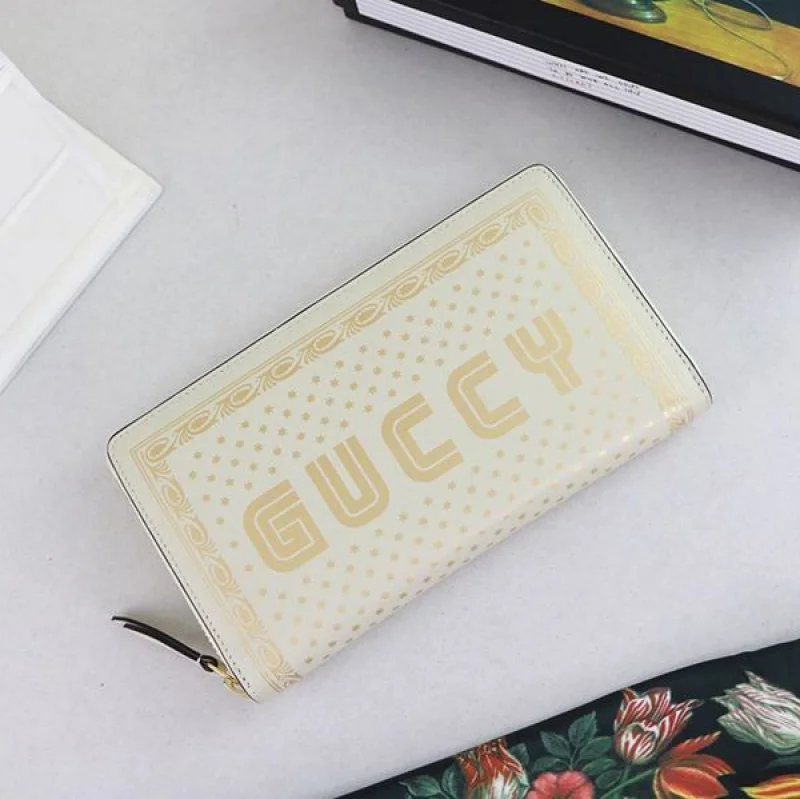 追跡付き 安いグッチ GUCCY プリント レザー ロングウォレット コピー 510488 gud99978