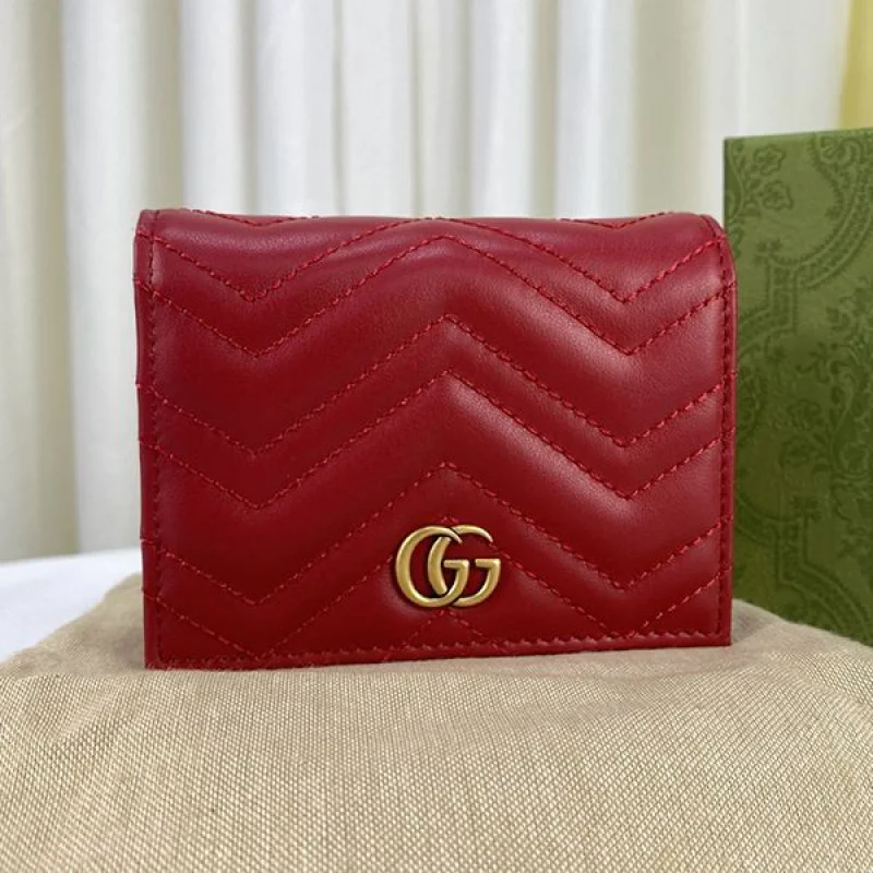 おすすめグッチ コピー GGマーモント カードケース ウォレット gue62315