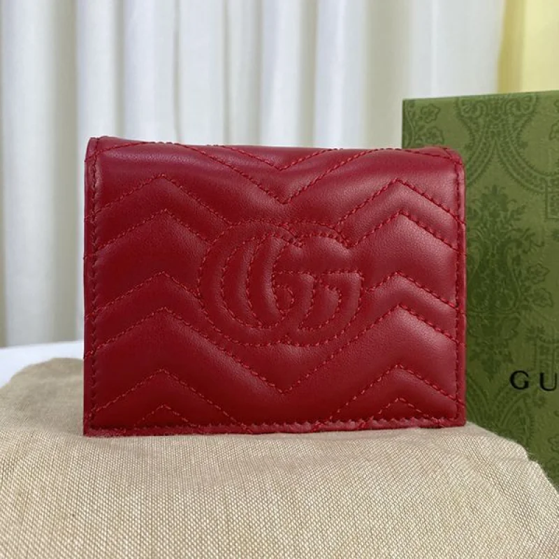 おすすめグッチ コピー GGマーモント カードケース ウォレット gue62315