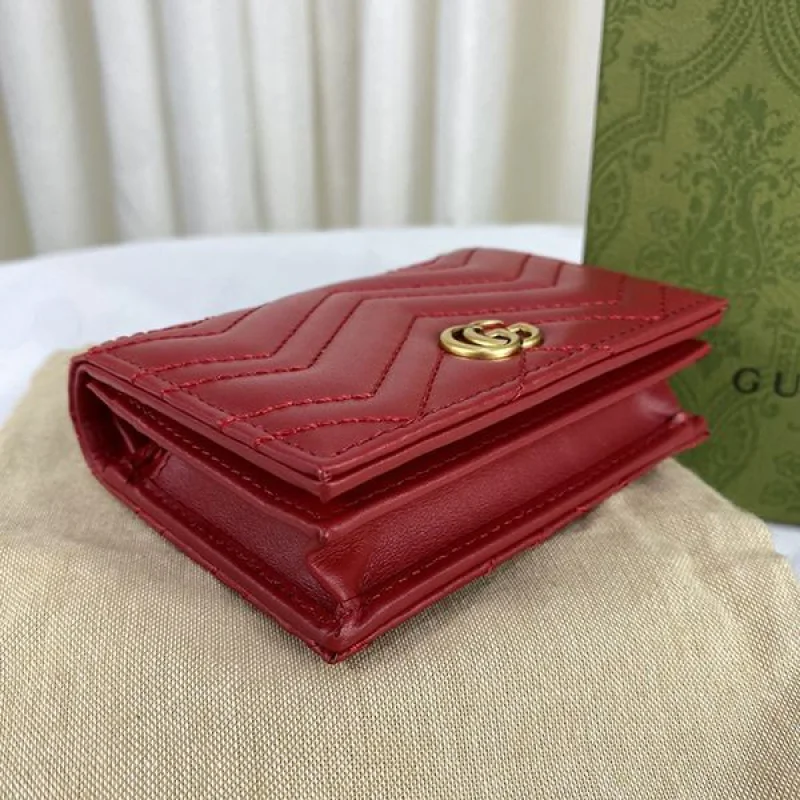おすすめグッチ コピー GGマーモント カードケース ウォレット gue62315