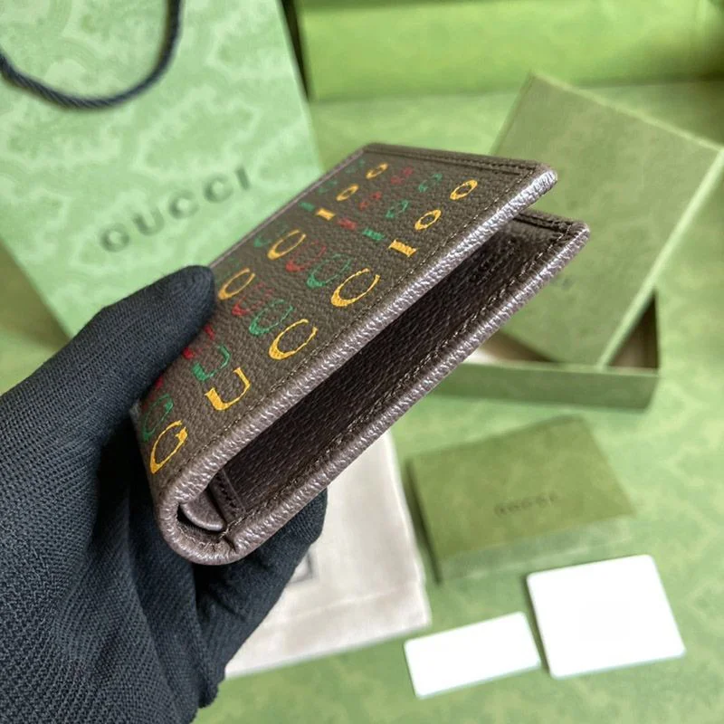 世界中で大人気♪グッチ 100周年記念 ウォレット 二つ折り財布 偽物 gug94418