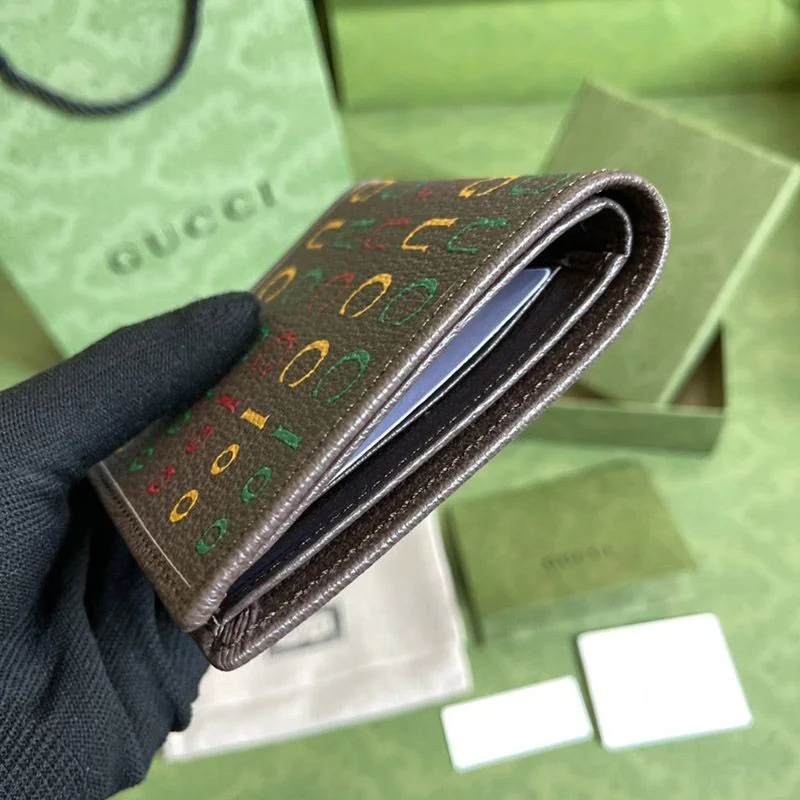 世界中で大人気♪グッチ 100周年記念 ウォレット 二つ折り財布 偽物 gug94418