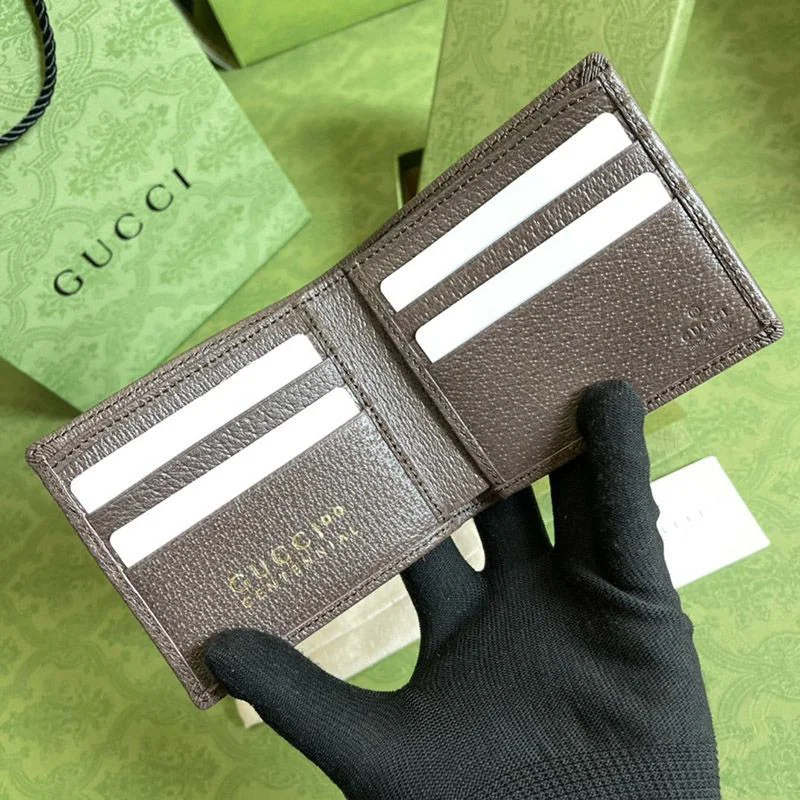 世界中で大人気♪グッチ 100周年記念 ウォレット 二つ折り財布 偽物 gug94418