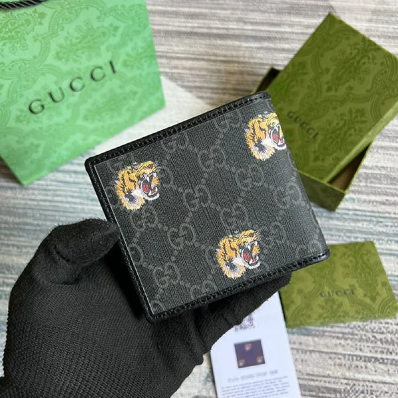 グッチ GGスプリーム 折りたたみ財布 コピー【日本未入荷】 gum00476