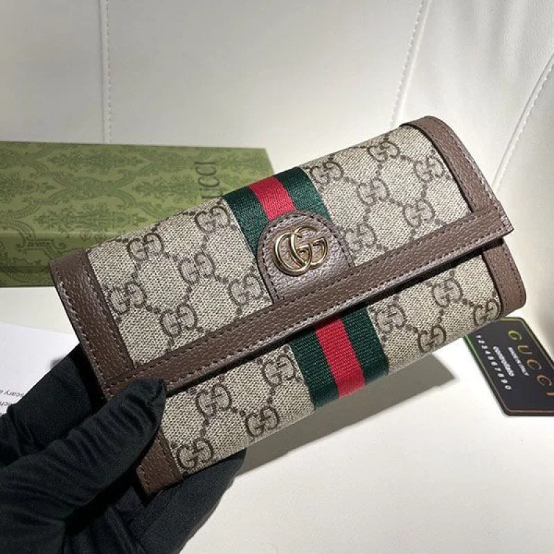 激安価格!ブランドグッチ オフィディア コピー コンチネンタルウォレット gum11879