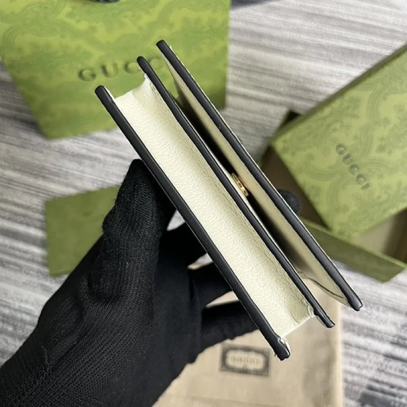 高品質グッチ GGスプリーム コピー コンパクト ウォレット【人気商品】 gun34312