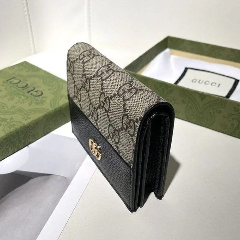 最安値挑戦 グッチ GG マーモント カードケース ウォレット コピー gup76357