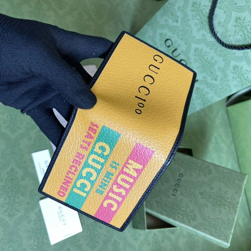 《大人気》グッチ 100周年記念 ウォレット 二つ折り財布 コピー guu22010