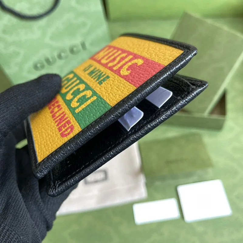 《大人気》グッチ 100周年記念 ウォレット 二つ折り財布 コピー guu22010