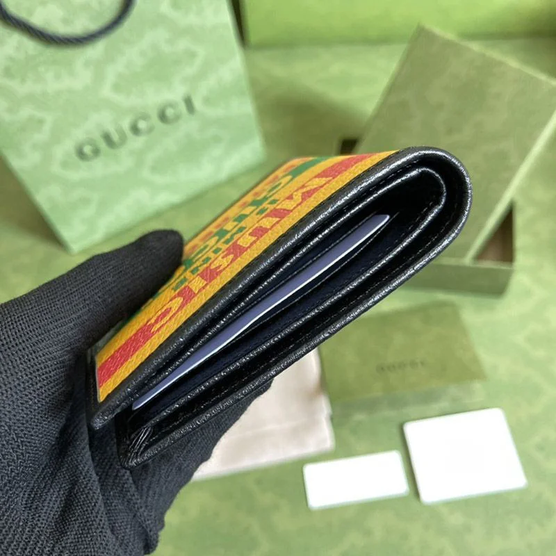 《大人気》グッチ 100周年記念 ウォレット 二つ折り財布 コピー guu22010