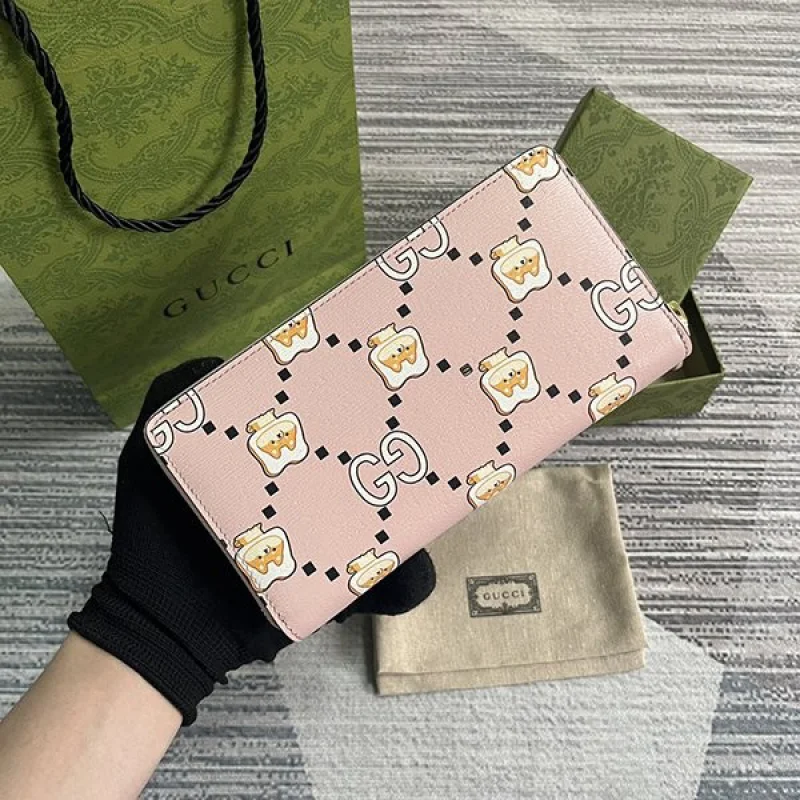 信用第一グッチ ダイアナコピー ジャンボGG ジップアラウンド ウォレット guv35591