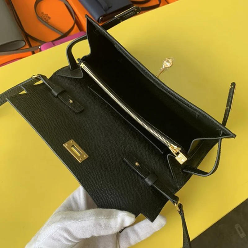 完売必至エルメス エプソン コピー ケリートゥーゴー ウォレット ブラック eri08797