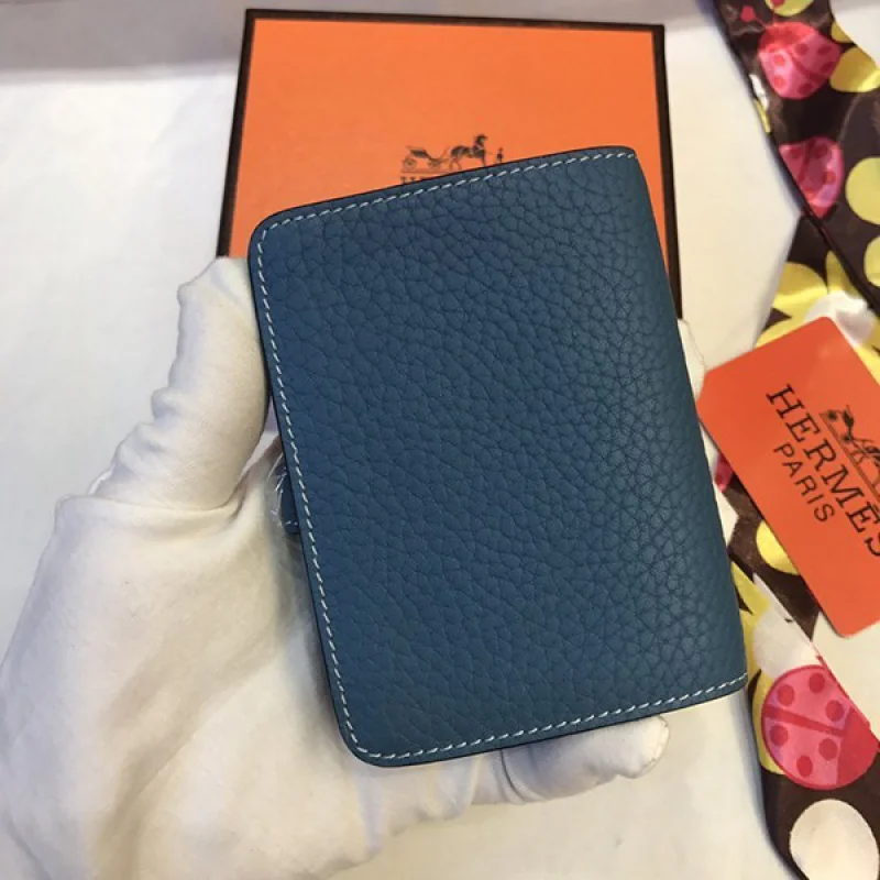 エルメス ドゴン カードホルダー偽物 カーフスキンhe19042