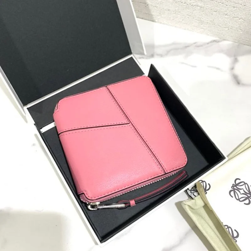 完売必至 ロエベ◇パズル◇ラウンドジップ二つ折り財布 コピー lob61633