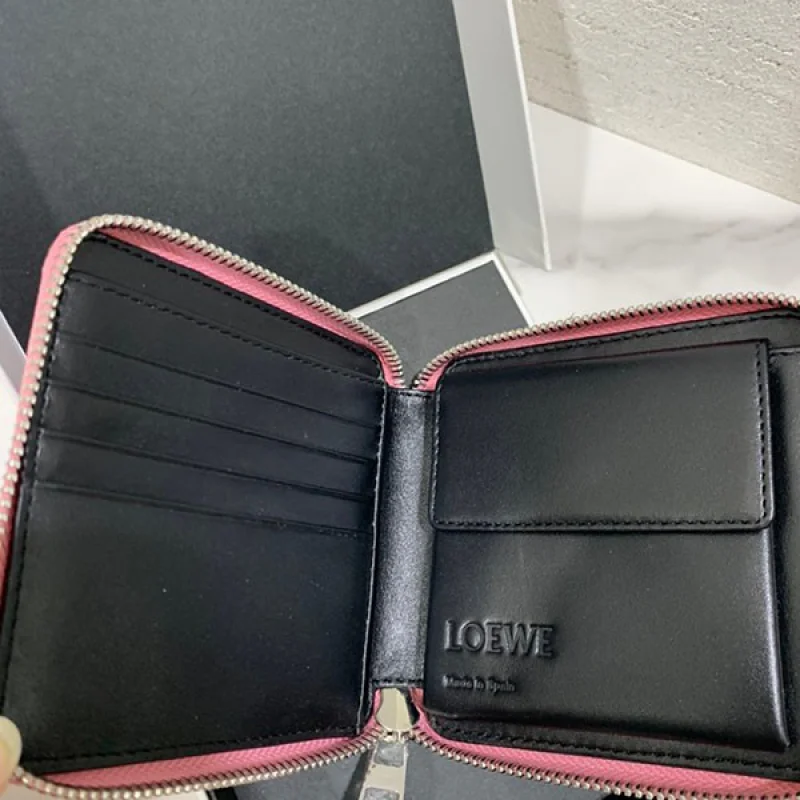 完売必至 ロエベ◇パズル◇ラウンドジップ二つ折り財布 コピー lob61633