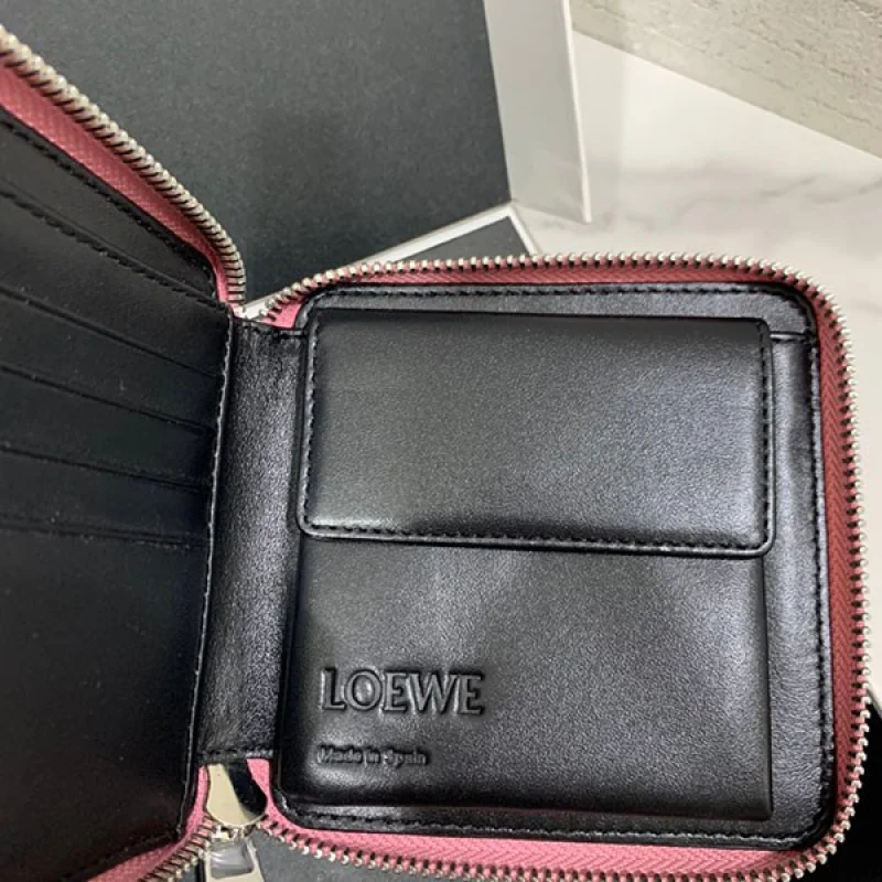 完売必至 ロエベ◇パズル◇ラウンドジップ二つ折り財布 コピー lob61633