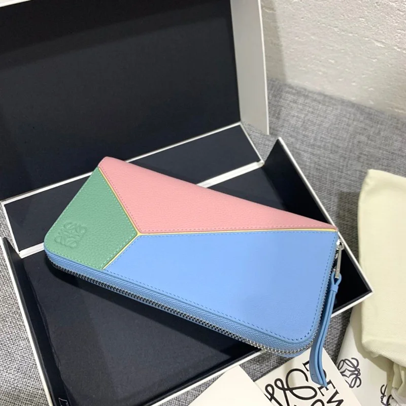 可愛いロエベ 財布 パズル コピー ラウンドジップ ウォレット lob69387
