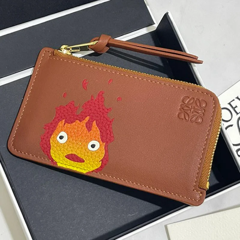 ☆超人気☆ロエベ × ハウルの動く城 偽物 コイン&amp;カードホルダー lof82251