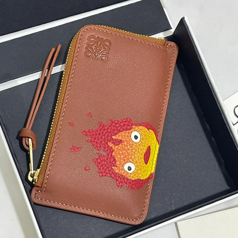 ☆超人気☆ロエベ × ハウルの動く城 偽物 コイン&amp;カードホルダー lof82251