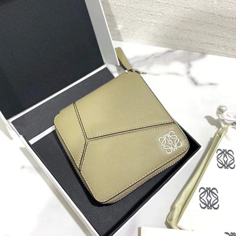 完売必至 ロエベ◇パズル◇ラウンドジップ二つ折り財布 偽物 loj61297