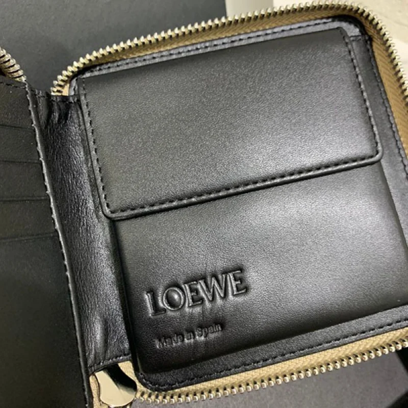 完売必至 ロエベ◇パズル◇ラウンドジップ二つ折り財布 偽物 loj61297