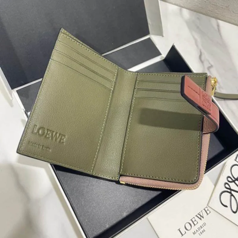 【ロエベ 偽物】新作スリムジップ二つ折り財布 Slim Zip Bifold Wallet lol49919