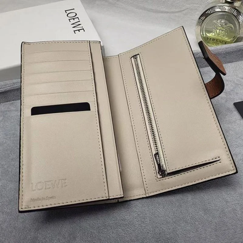 超希少！ロエベ バーティカル ウォレット ラージ 長財布 偽物 lom21130