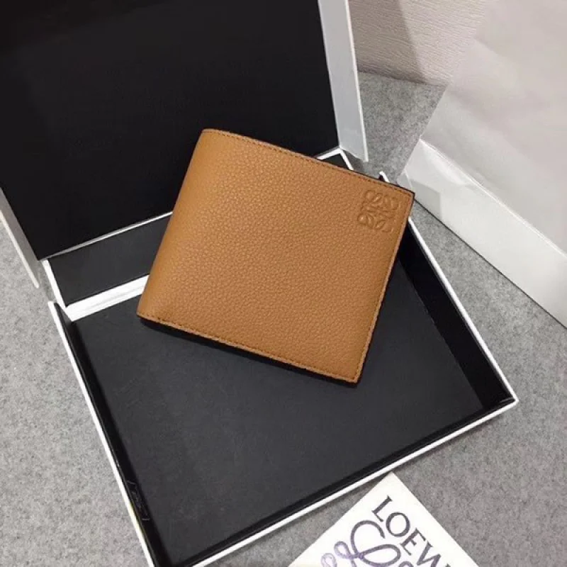 21-22AW ロエベ アナグラム トライフォールド 財布 偽物 loq29084