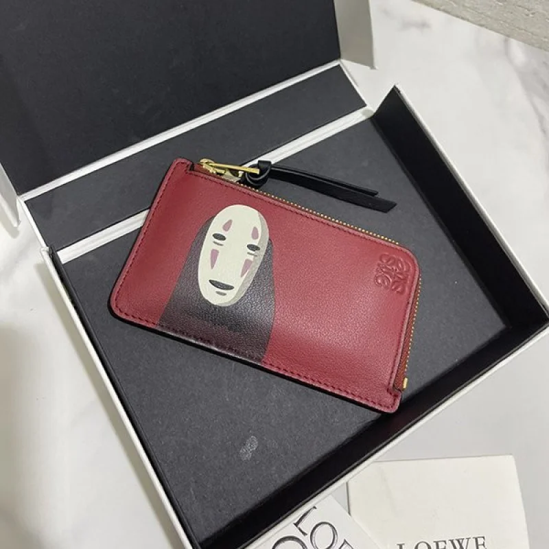 ロエベ 千と千尋の神隠し コピーカオナシ コイン カードホルダー lot19883