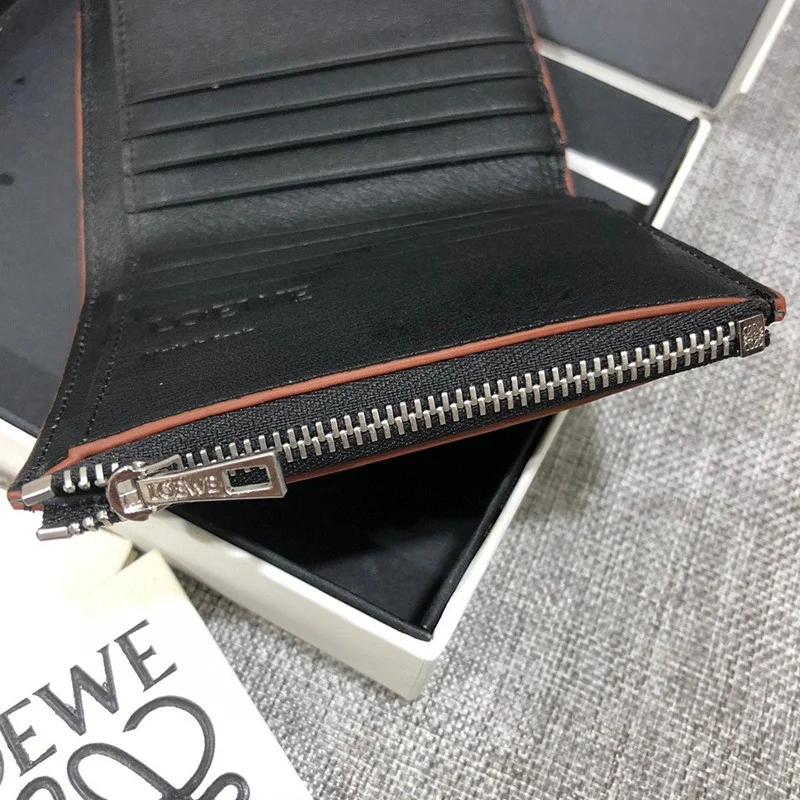 超希少！【ロエベ ウォレット コピー】 アナグラム トリフォルド 6 cc ウォレット lot29737